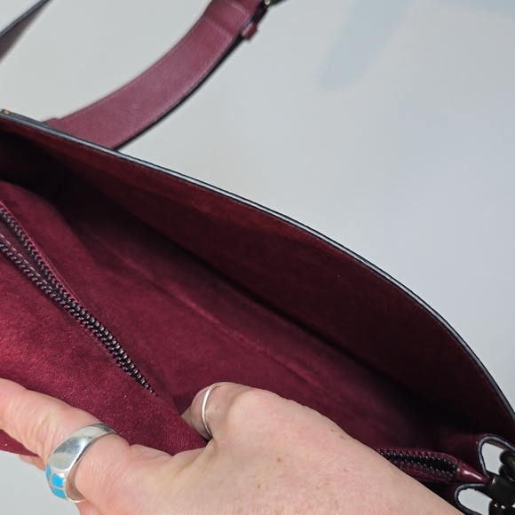 Coach Tabby Leather Shoulder Bag 26 - Picture 9 of 16